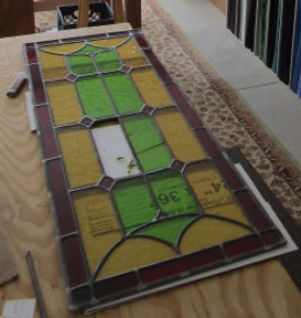 Stained glass repair, ABQ Art Glass
