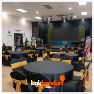 sewa kerusi meja kenduri bajet lengkap dengan alas meja

