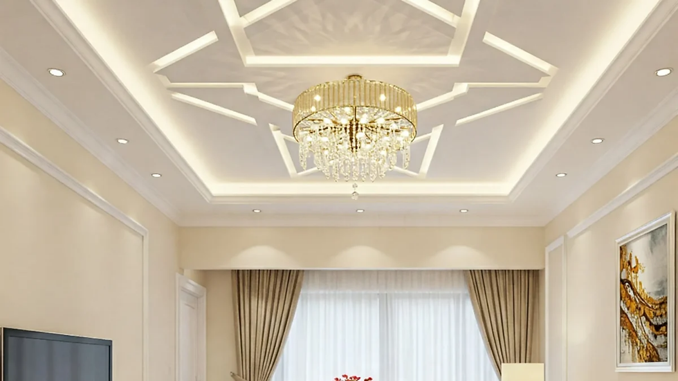 Affordable plaster ceiling murah design for small condo renovation