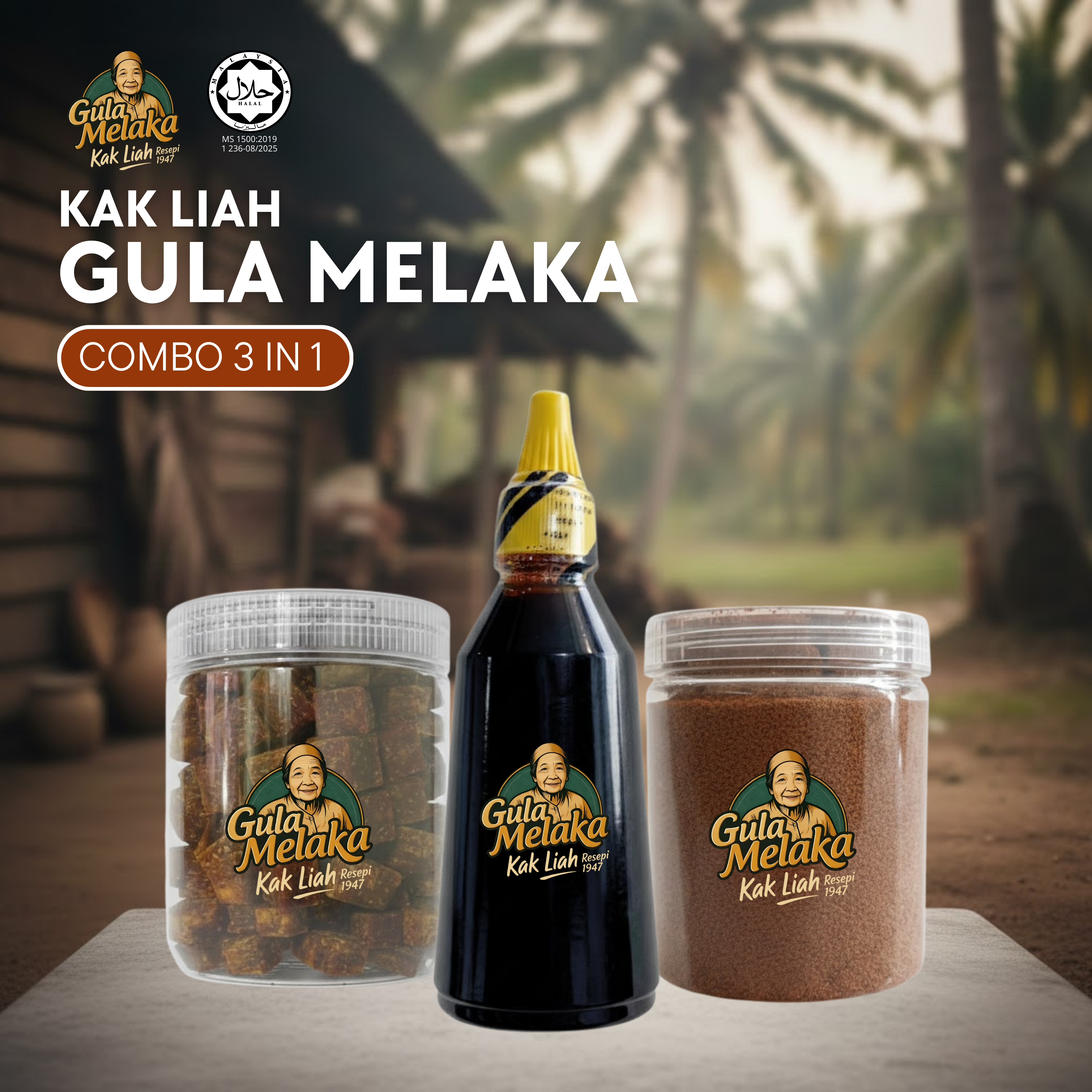 Gula Melaka Combo (3 in 1)