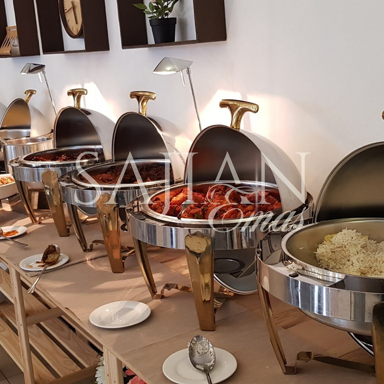 Servis katering kahwin Selangor dengan menu moden dan buffet