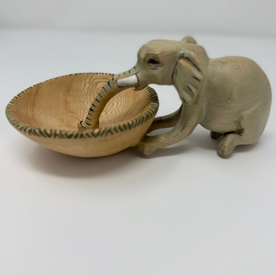 Decor Drinking Elephant Bowl
