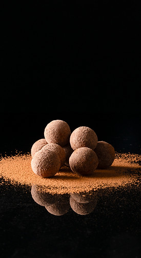 Tuffes aus Bio-Schokolade