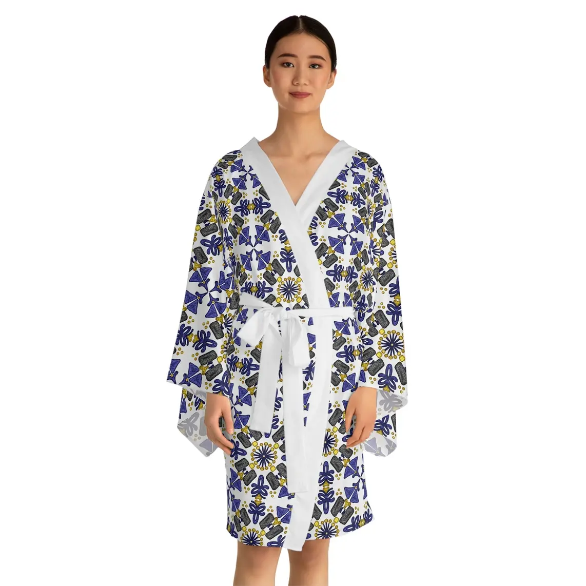 Long Sleeve Kimono Robe