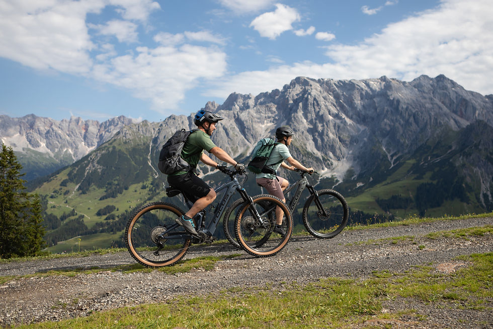 Paerchen-geniesst-Tour-mit-dem-eBike-vor-herrlichem-Bergpanorama.jpg