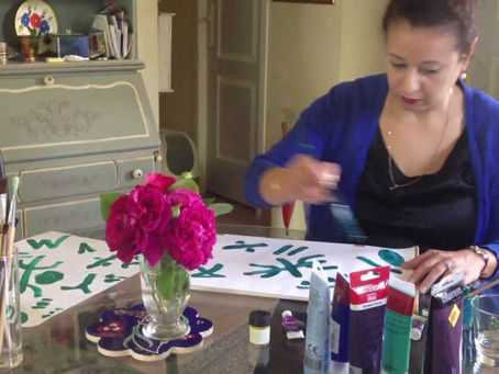 Exposition de Calligraphie Berbère de Salima Ait Mohamed