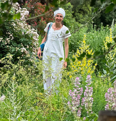 Célia Riboulet, enseignante de Kundalini Yoga