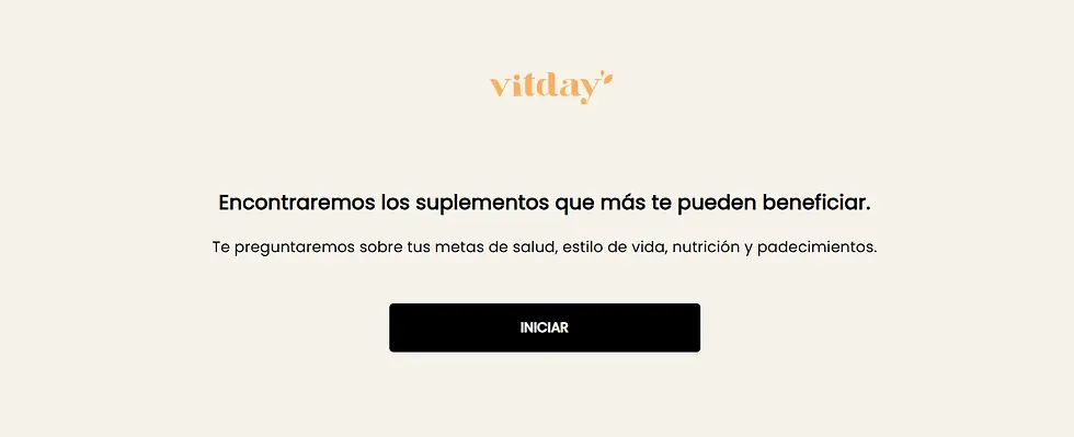 Vitday's supplement quiz