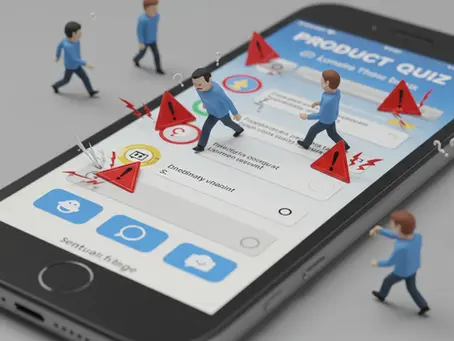 Mobile Quiz Design Mistakes That Kill Conversion Rates