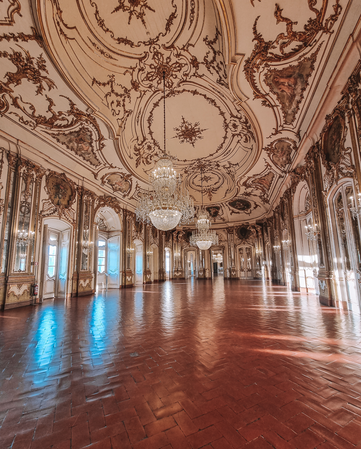 Palacio Queluz Interior Portugal