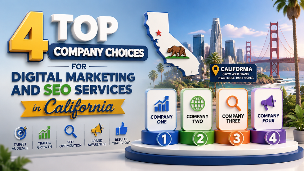 Digital Marketing and SEO Services in California