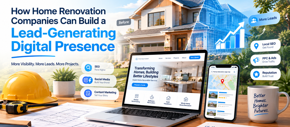 Digital marketing for home remodeling