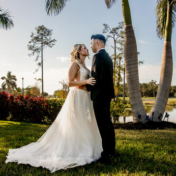 garden wedding, naples