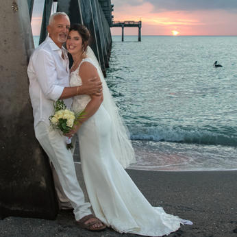 Venice Pier sunset, Brohard Beach, Sharkeys, Finns