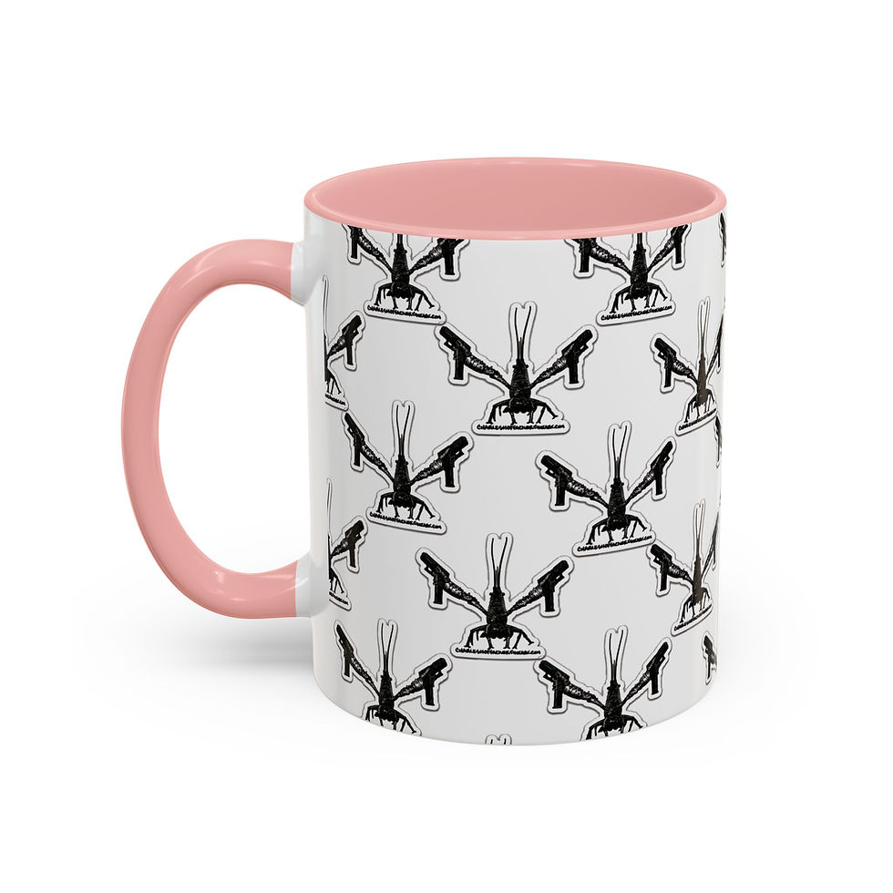 Thumbnail: Accent Coffee Mug (11, 15oz) "Crawfish with AK"