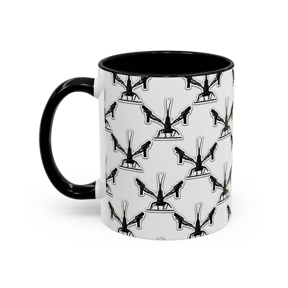 Thumbnail: Accent Coffee Mug (11, 15oz) "Crawfish with AK"