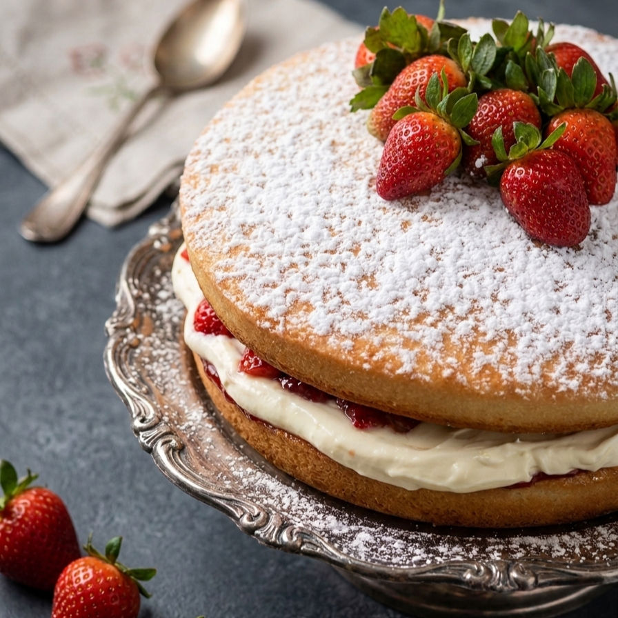 Victoria Sandwich, always a family favourite