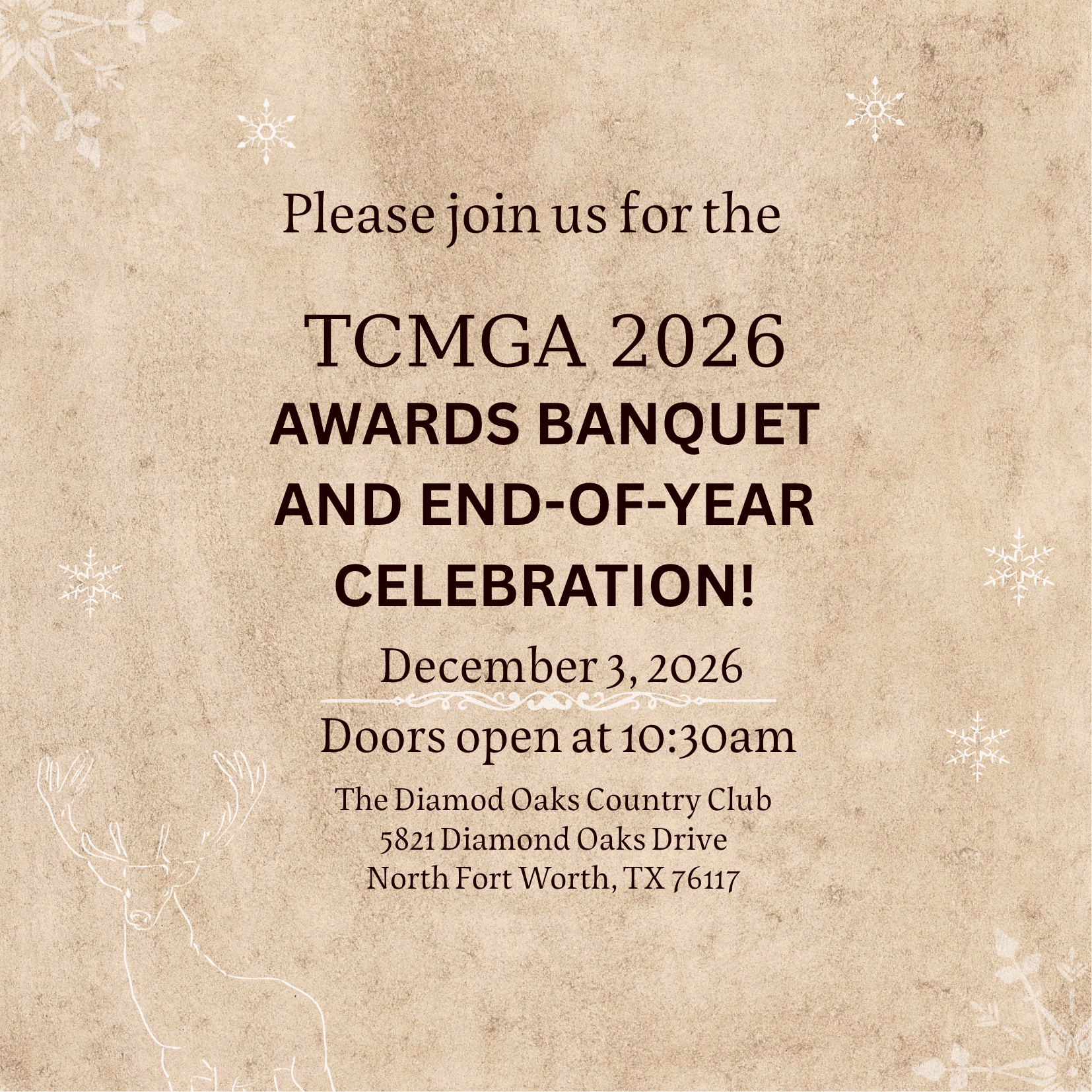 2026 Awards Banquet and End-of-the-Year Celebration!