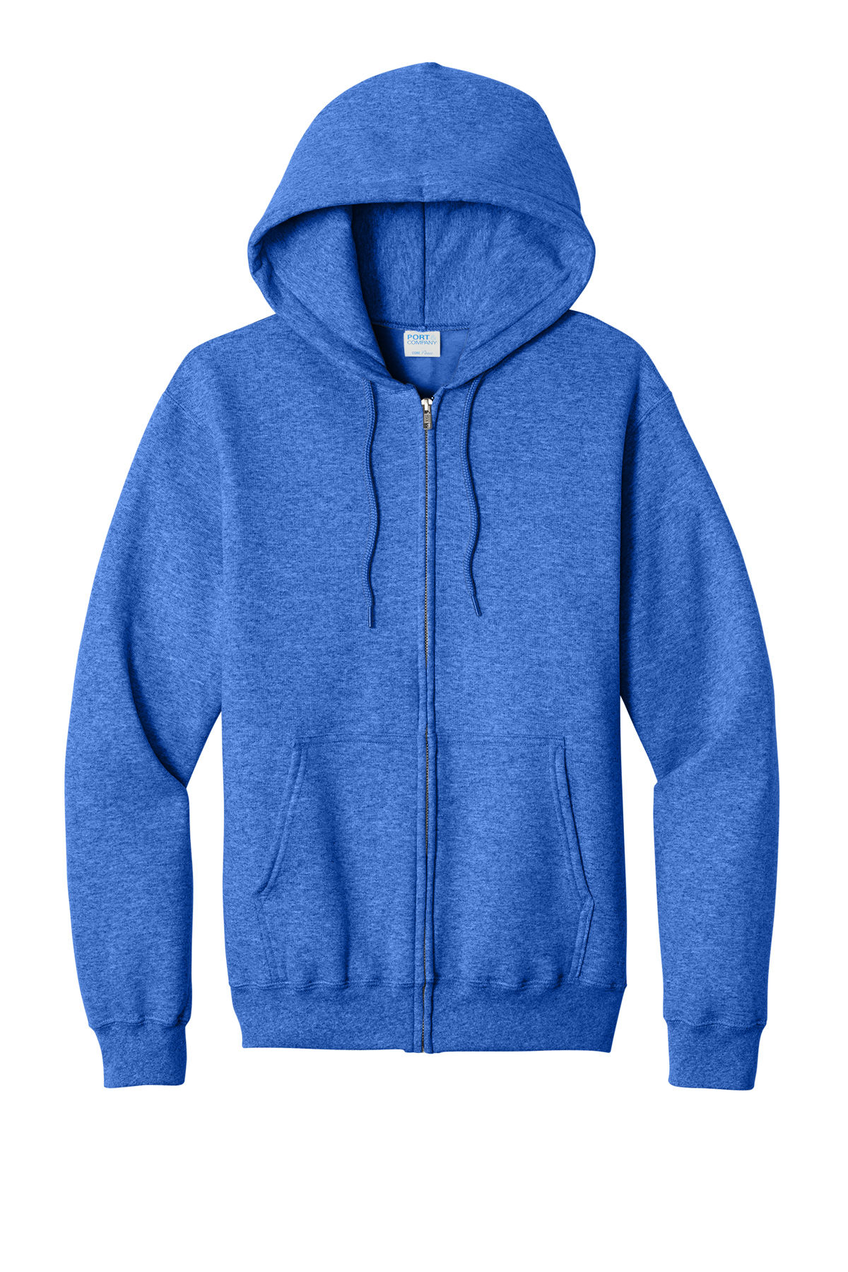 Port and Company Adult Core Fleece Full-Zip Hooded Sweatshirt  PC78ZH