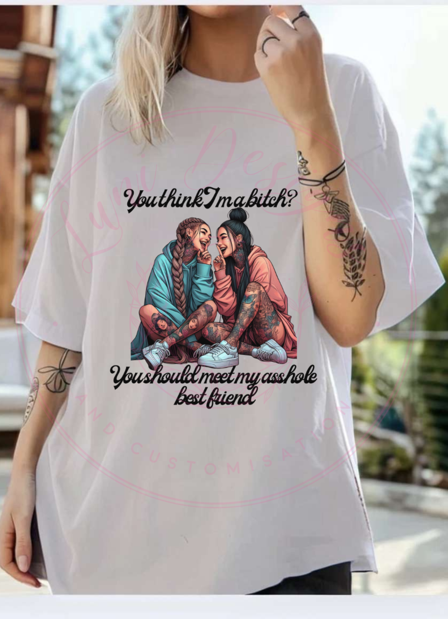 Asshole Best Friend Exclusive Tee