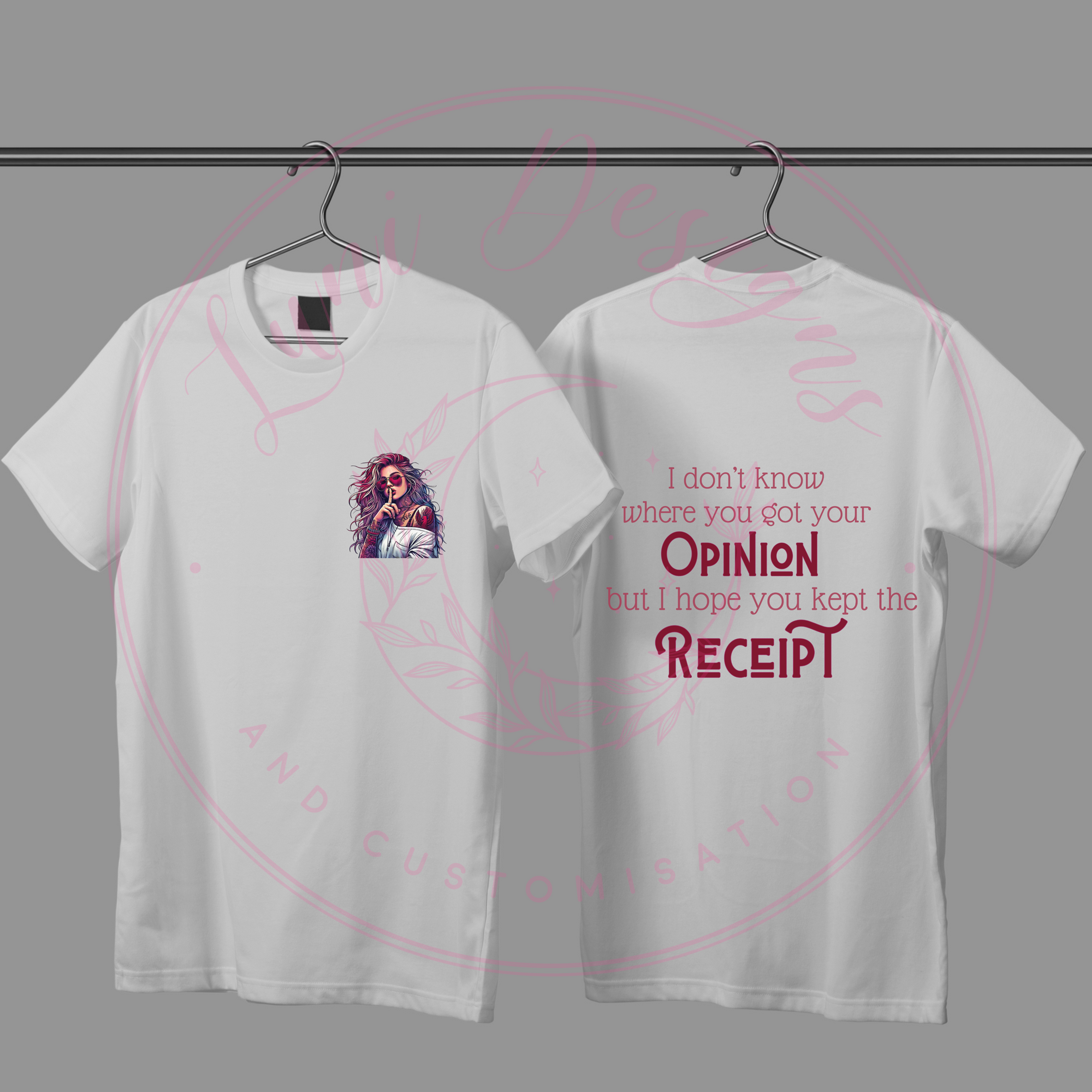 Hope you kept the receipt Exclusive Tee