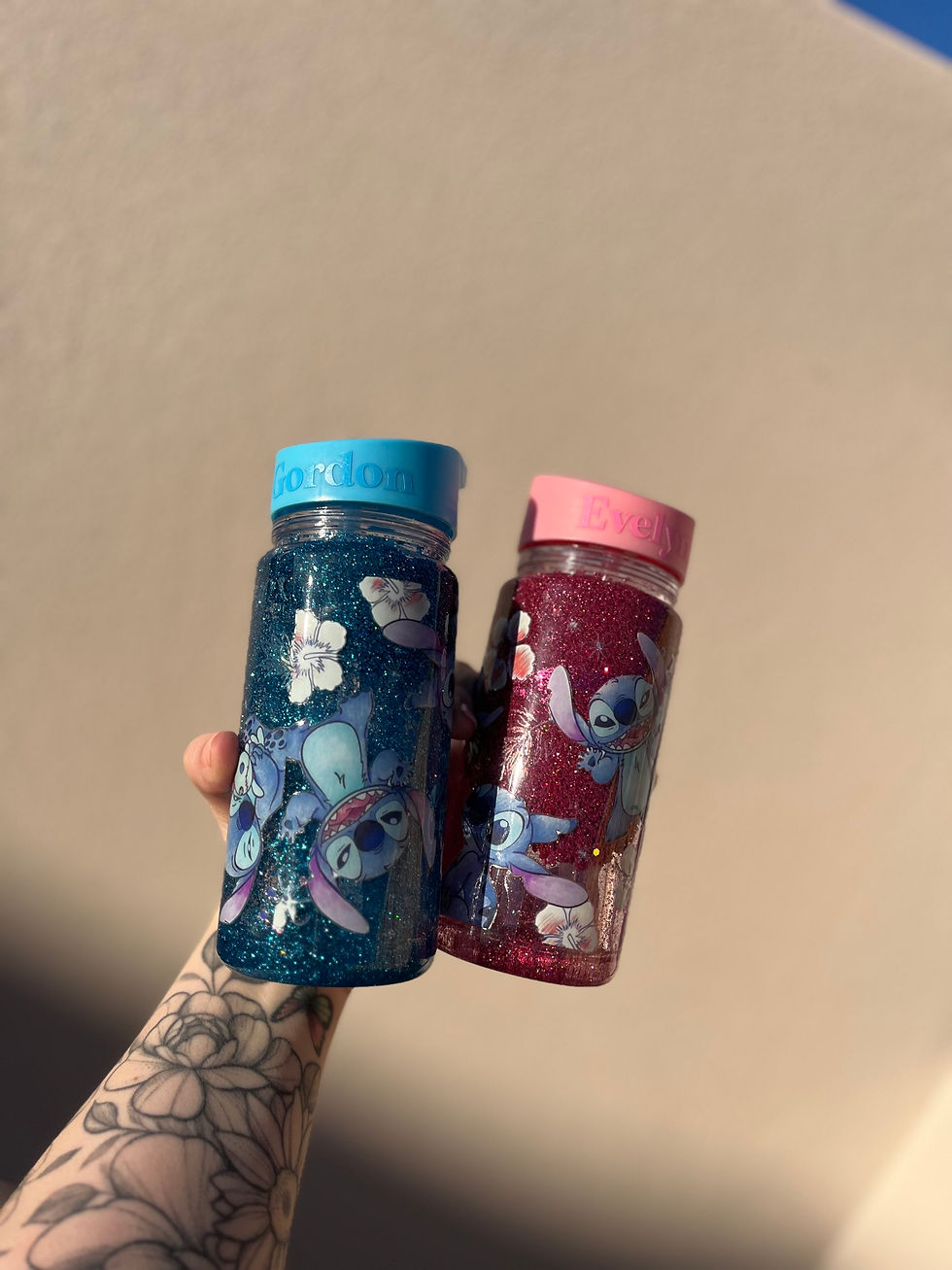 Thumbnail: 10oz Kids Snow Globe Water Bottles 