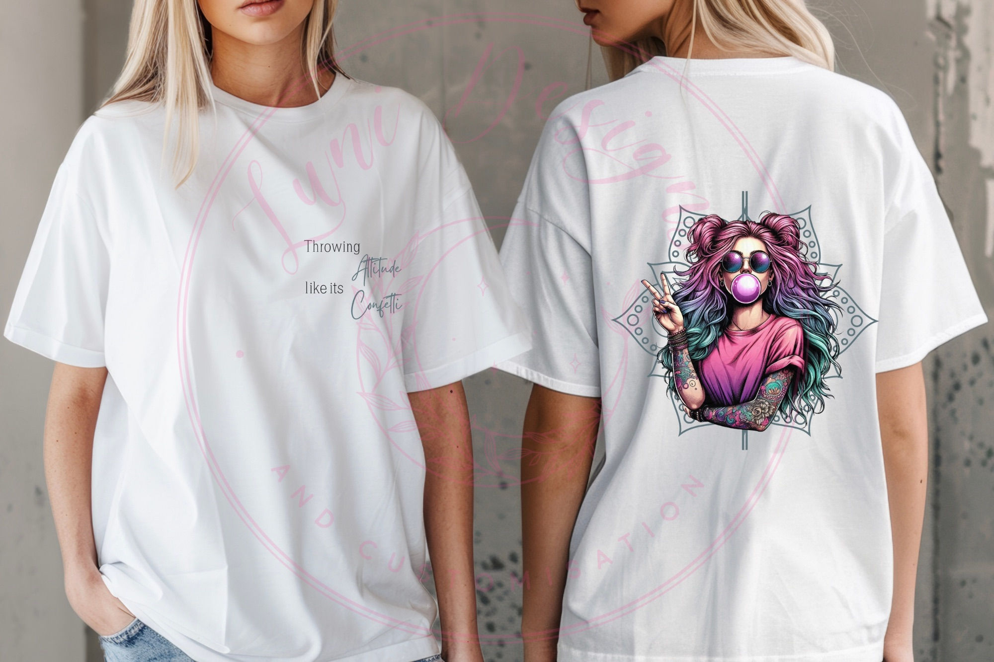 Attitude like confetti Exclusive Tee