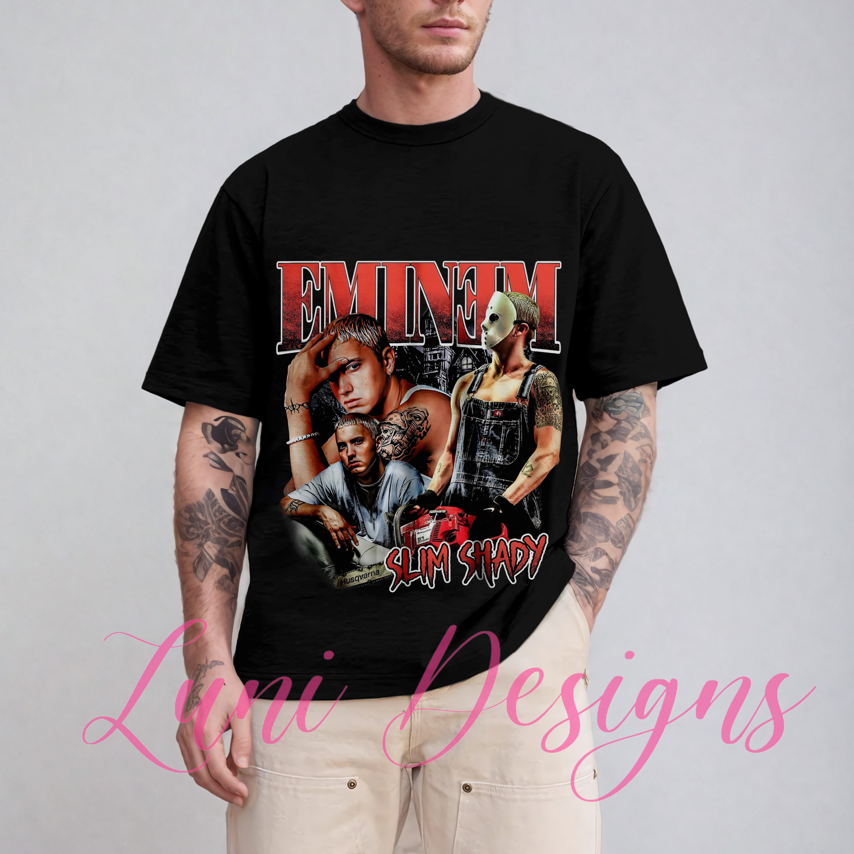 Unisex Eminem Oversized Tee Style 1