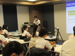 札幌日本大学高等学校生徒向け講演会・病院見学を行いました