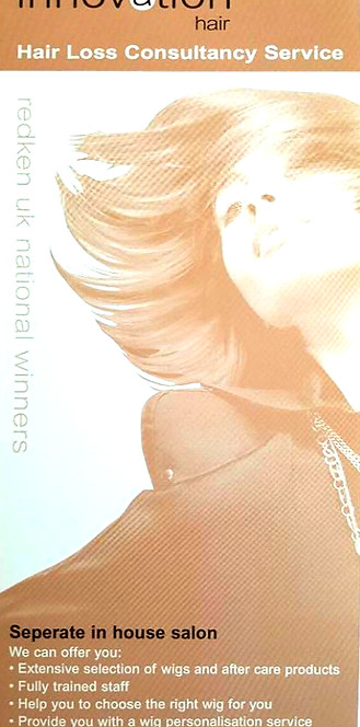 Hair loss consultancy leaflet