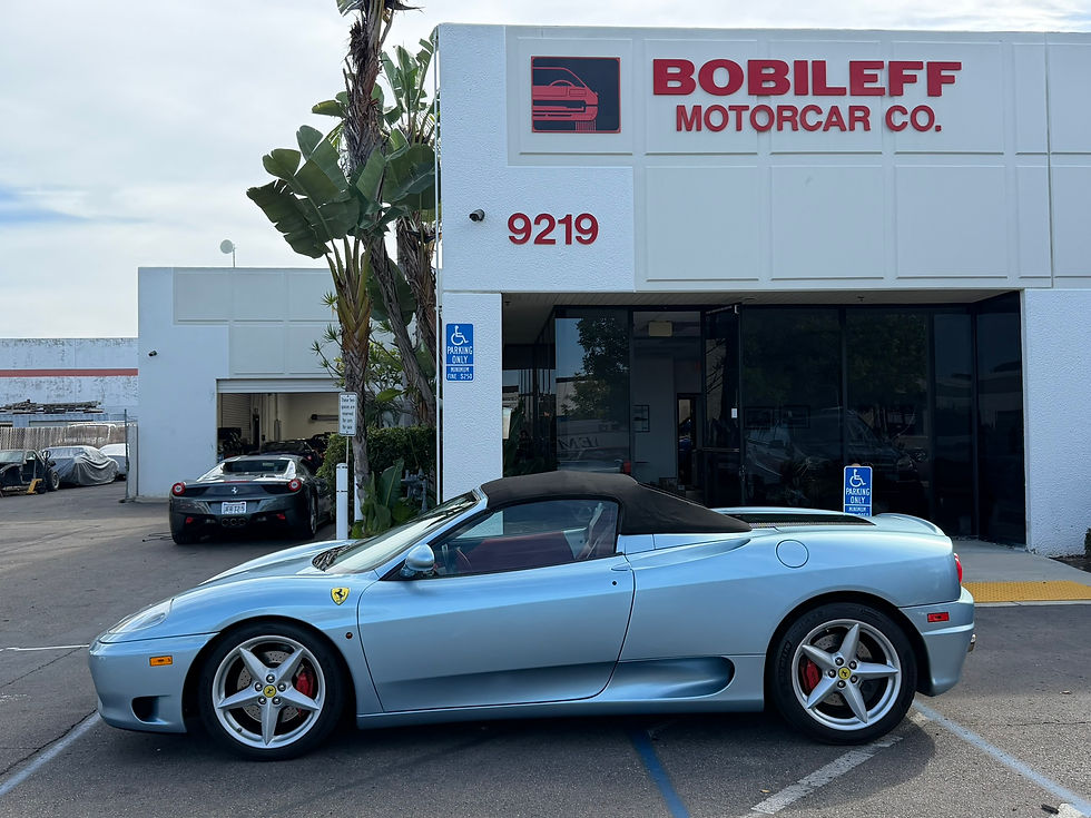 2002 Ferrari 360 Spider F1