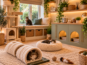 Stylish Cat Room Ideas: How to Create a Beautiful, Practical and Comfortable Space for Your Cat