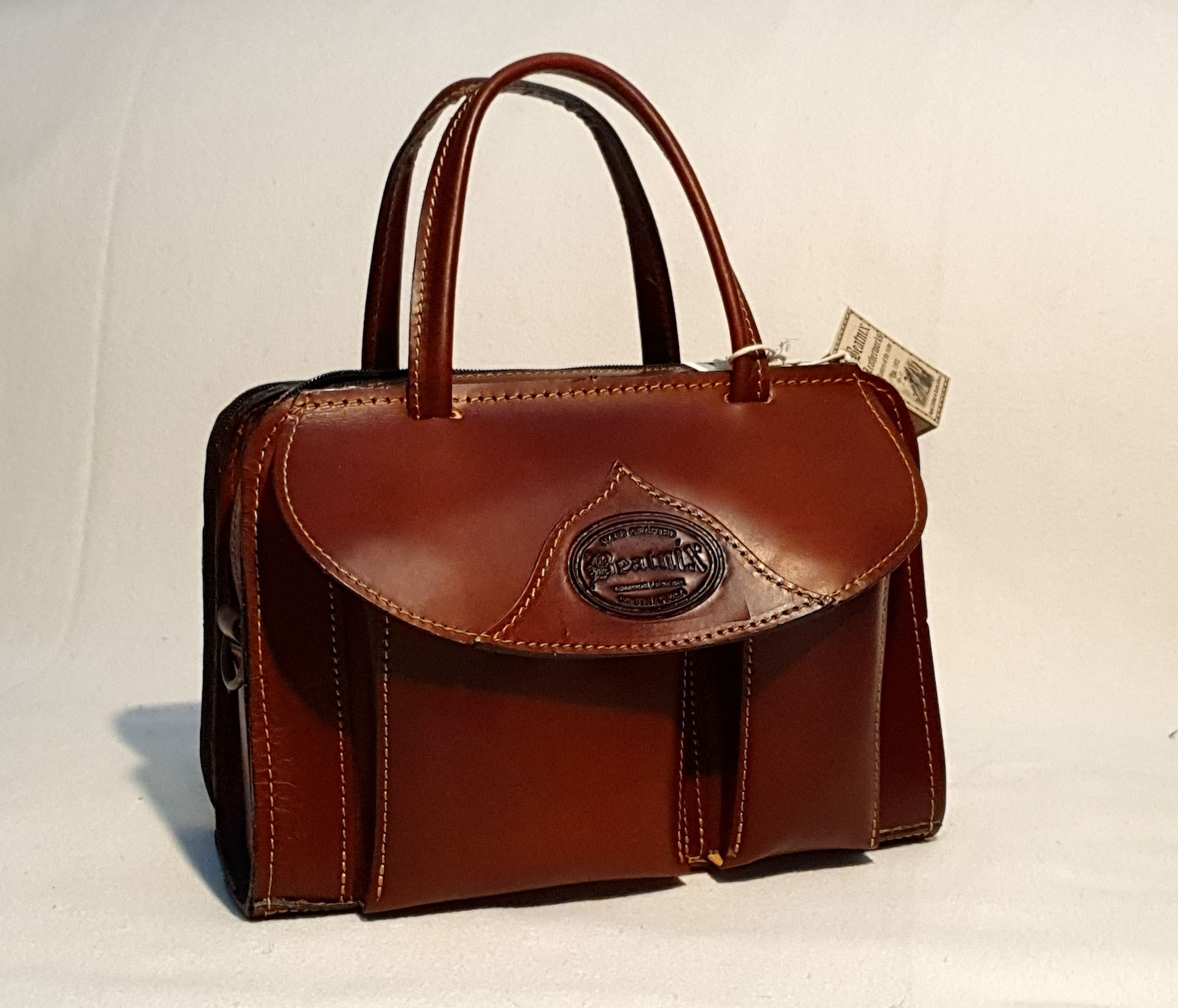 Boston Ledertasche