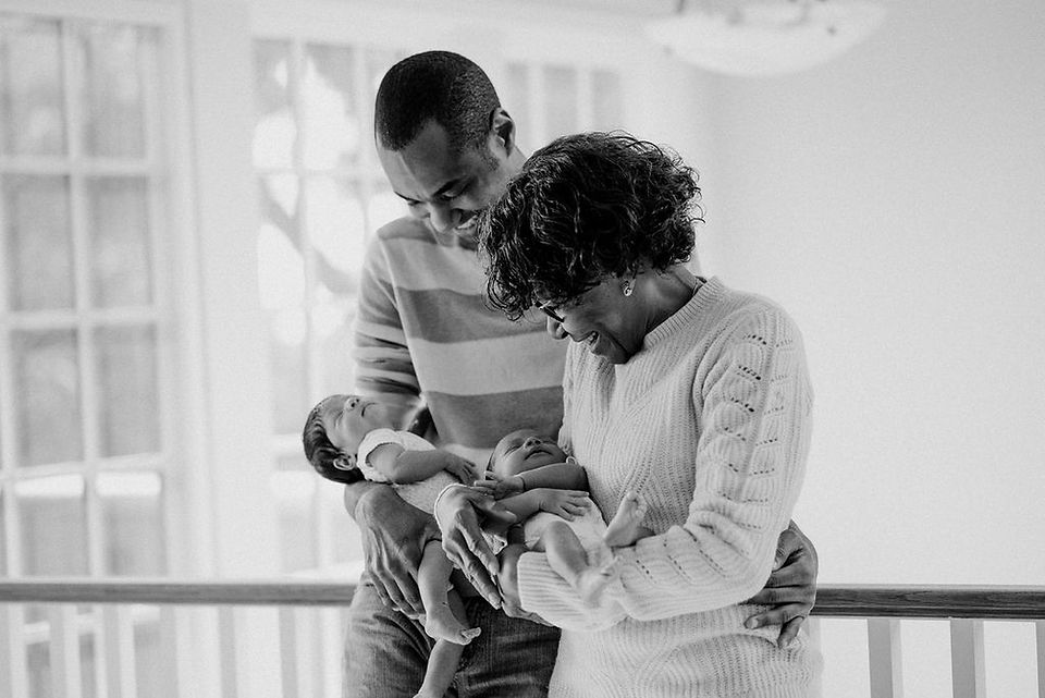 Lifestyle Newborn session in San Jose