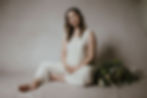 studio maternity shoot