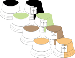 Oddli Bucket Hat, Color Ups