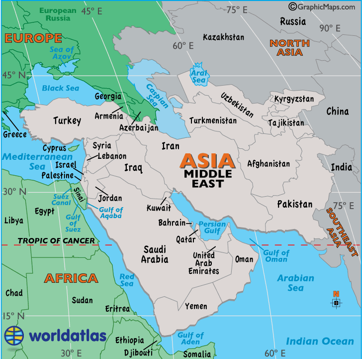 Asia, Far East & Far Eastern Europe