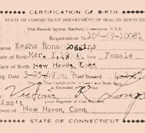 kesha coggins creative art school in the 80's, elite model mgt. dunkin donuts employee in manchester