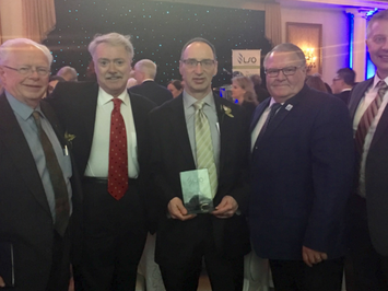 Life Sciences of Ontario honours George Mallay of Sarnia the 'Community Service Award'