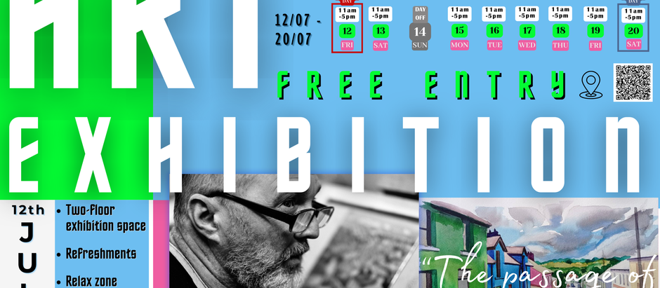 Must-See Eight-Day Art Exhibition: "The Passage of Time" in ACS First House. Artist - Igor Kravets. 12th of July 2024 The Opening Day. Don't Miss it!