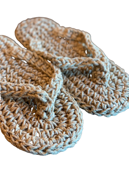 Thumbnail: Handmade Hemp Slippers