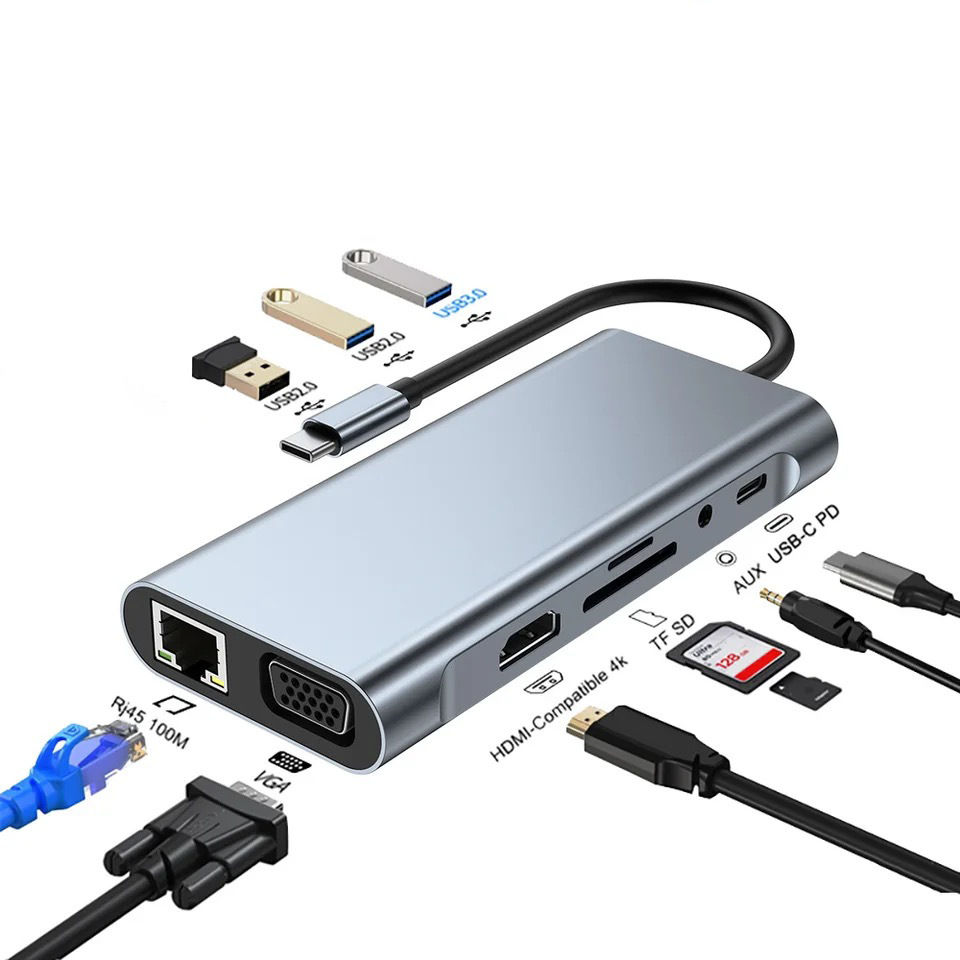 Thumbnail: Multi-Function Type-C Docking Station Hub
