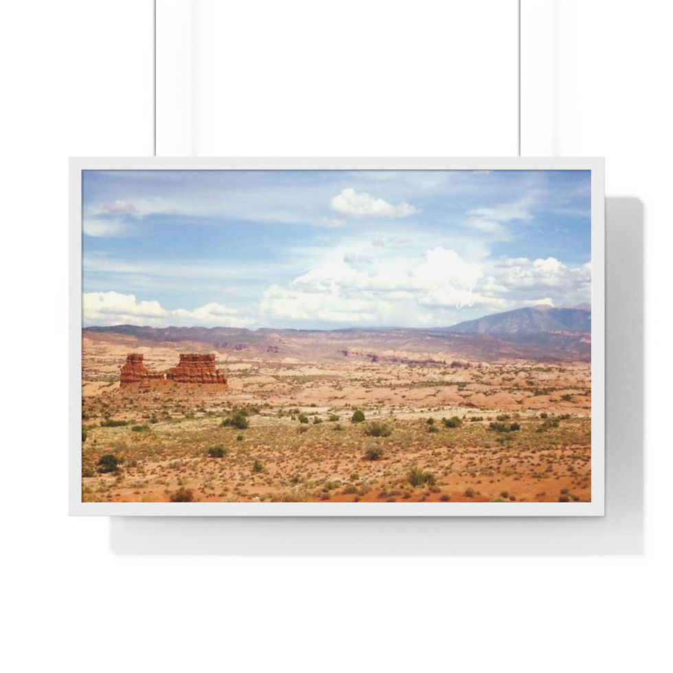 Thumbnail: Travel Print | Desert Landscape | Nature Wall Art