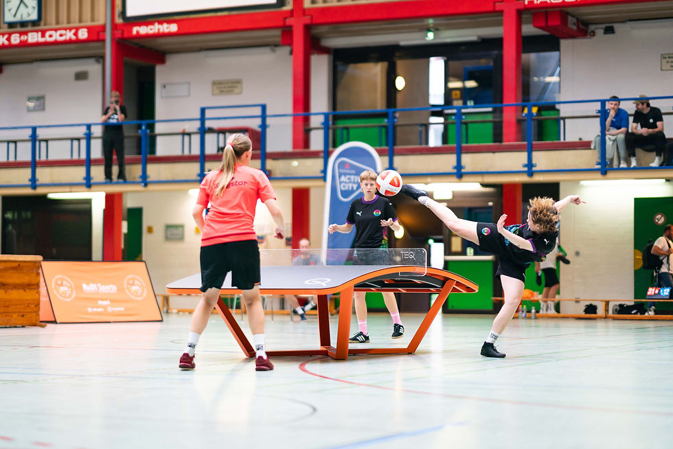 Europäische Teqball-Elite zu Gast in Hamburg