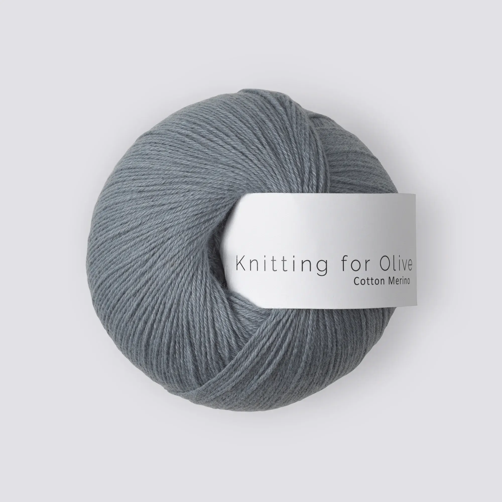 Cotton Merino - Elephant Blue