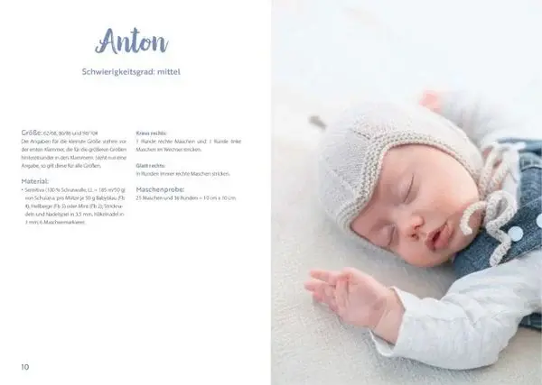Miniaturbild: Niedliche Bonnets und Zwergenmützen stricken