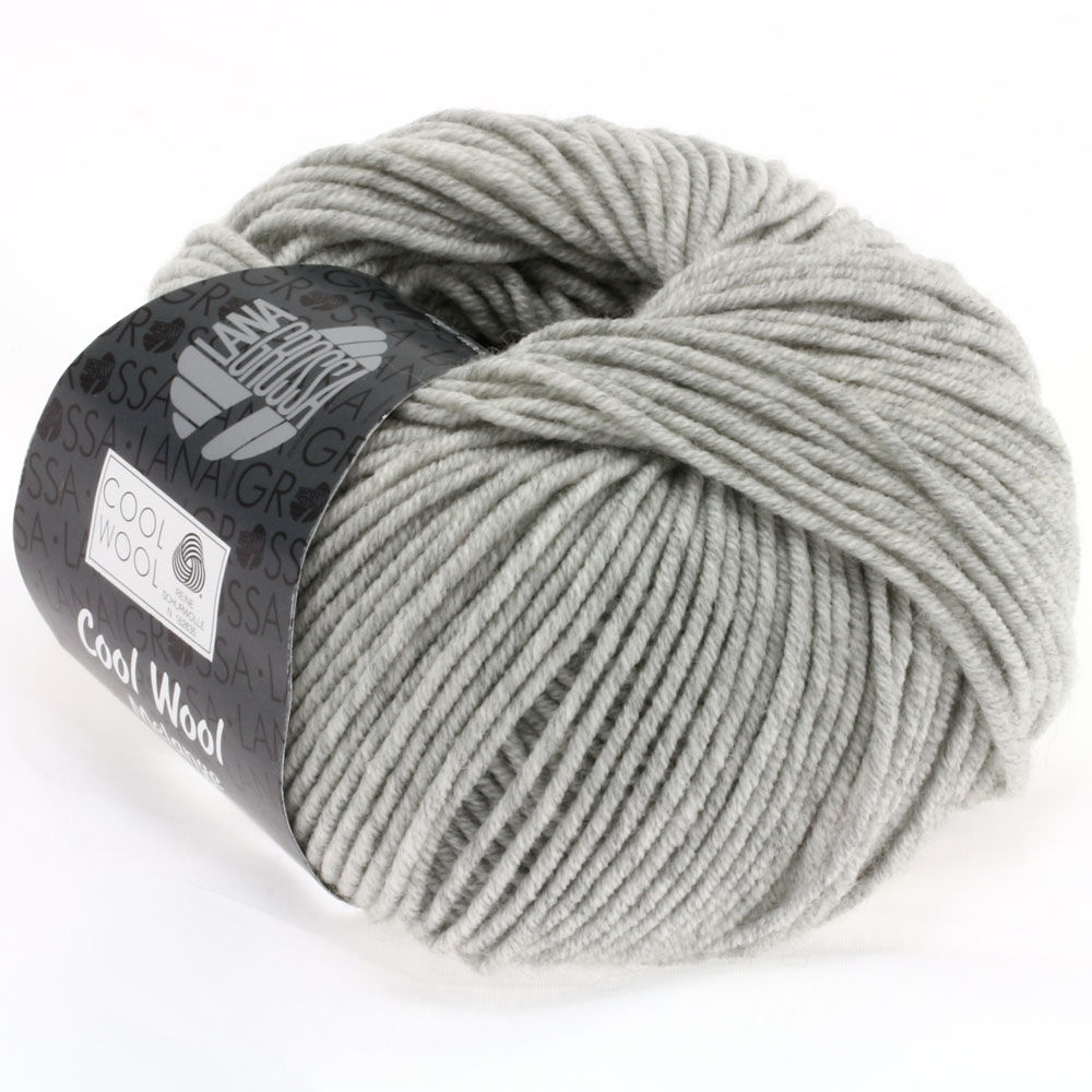 Cool Wool -Hellgrau meliert