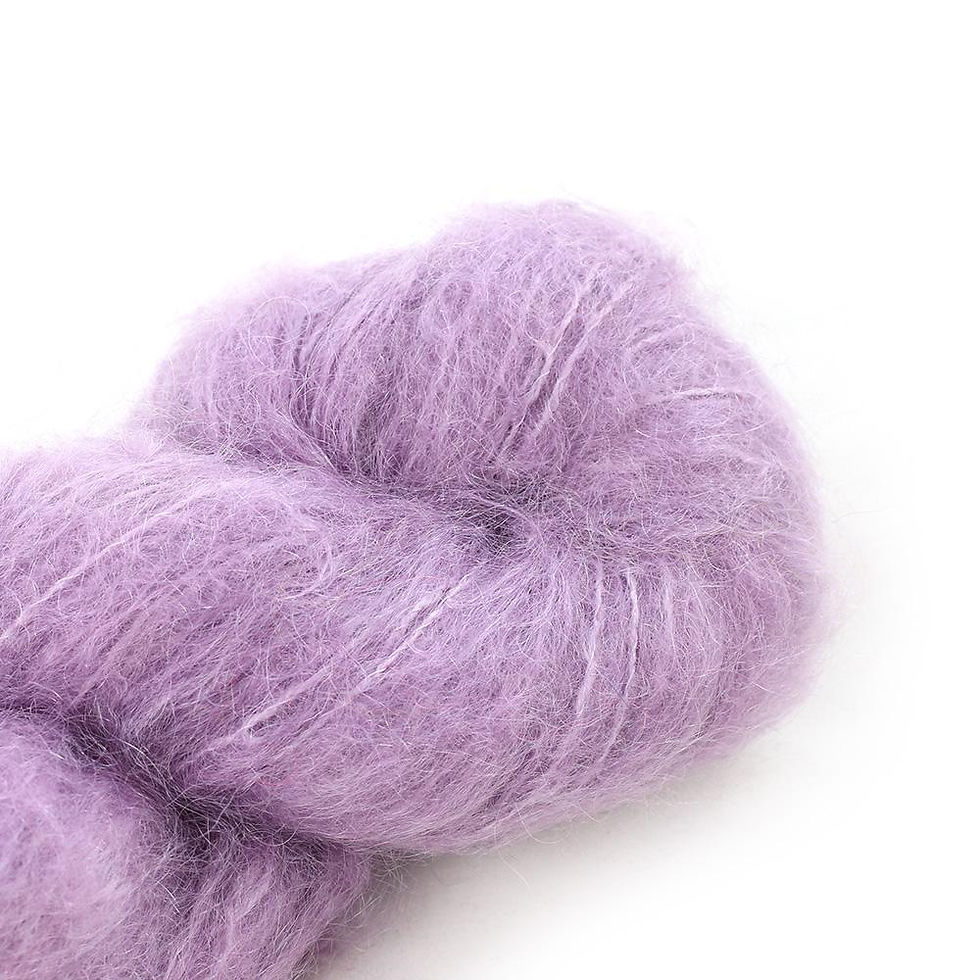 Fluffy Mohair - Orchid Blush