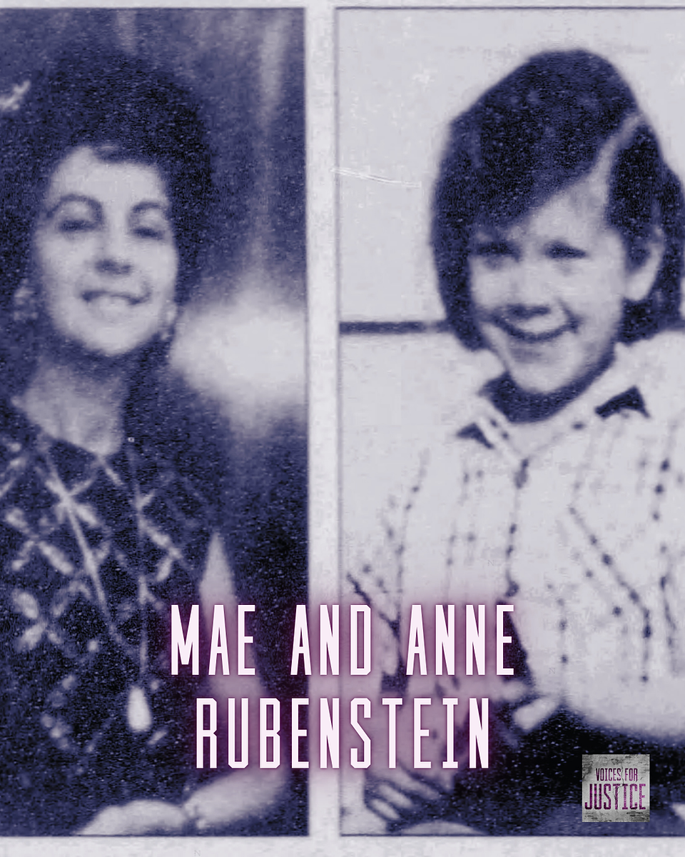 Mae and Anne Rubenstein Voices for Justice Podcast
