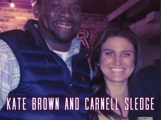 Kate Brown and Carnell Sledge